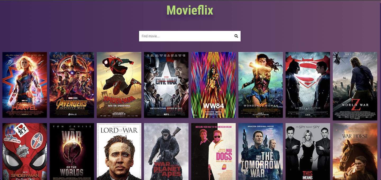 movie finder app